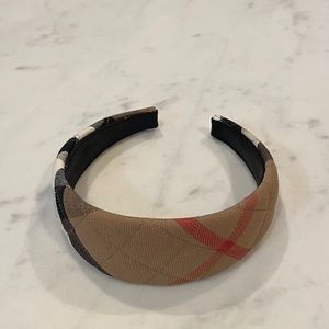 Burberry Quilted Headband